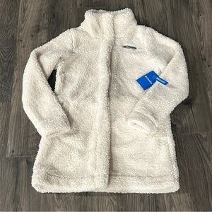 Columbia Off-White Sherpa Fleece Jacket